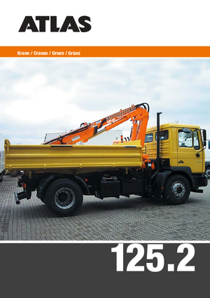 Hydrauliczne żurawie do załadunku T-Atlas TLC 125.2 A 1