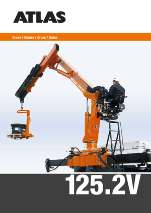 Hydrauliczne żurawie do załadunku T-Atlas TLC 125.2 V A 11