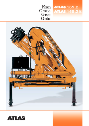 Hydrauliczne żurawie do załadunku T-Atlas TLC 165.2 E A 2
