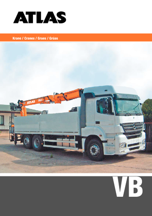 Hydrauliczne żurawie do załadunku T-Atlas TLC 165.2 VB A 12