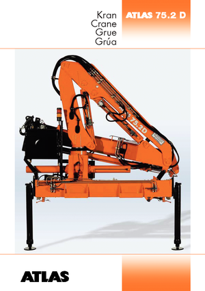 Hydrauliczne żurawie do załadunku T-Atlas TLC 75.2 D A 2