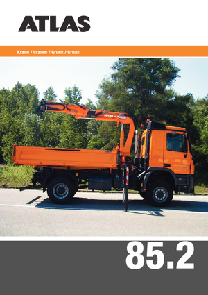 Hydrauliczne żurawie do załadunku T-Atlas TLC 85.2 A 2