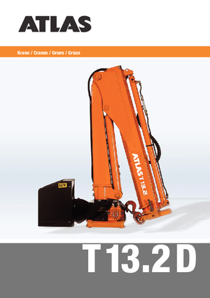 Hydrauliczne żurawie do załadunku T-Atlas TLC T 13.2 D A 26