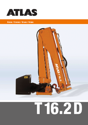Hydrauliczne żurawie do załadunku T-Atlas TLC T 16.2 A 27