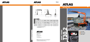 Hydrauliczne żurawie do załadunku T-Atlas TLC T 30.2 A 28