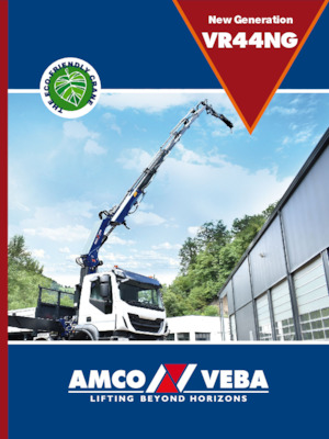 Hydrauliczne żurawie do załadunku Amco Veba VR44NG-3 S