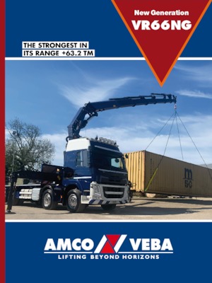 Hydrauliczne żurawie do załadunku Amco Veba VR66NG-6 S 