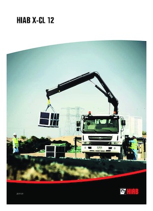 Hydrauliczne żurawie do załadunku Hiab X-CL 12-3 