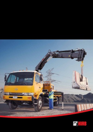 Hydrauliczne żurawie do załadunku Hiab X-CL 16 B-3 