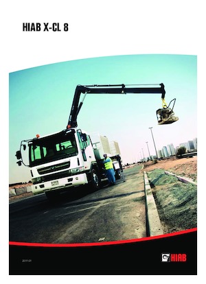 Hydrauliczne żurawie do załadunku Hiab X-CL 8-3 