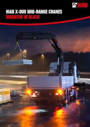 Hydrauliczne żurawie do załadunku Hiab X-Duo 218 B-3 