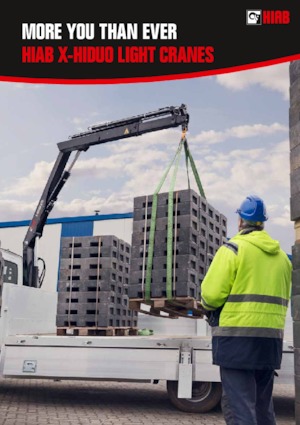 Hydrauliczne żurawie do załadunku Hiab X-HiDuo 046 D-1