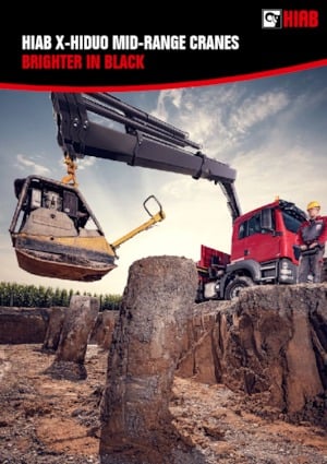 Hydrauliczne żurawie do załadunku Hiab X-HiDuo 228 ES-5