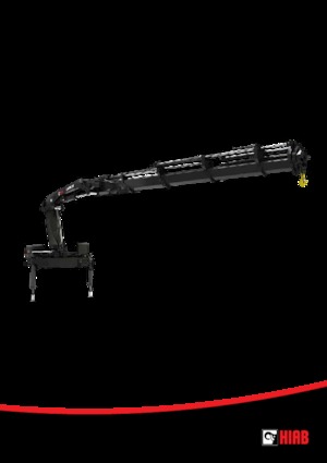 Hydrauliczne żurawie do załadunku Hiab X-HiPro 262 E-5 Jib 45 X-3