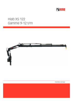 Hydrauliczne żurawie do załadunku Hiab XS 122 B-3 DUO