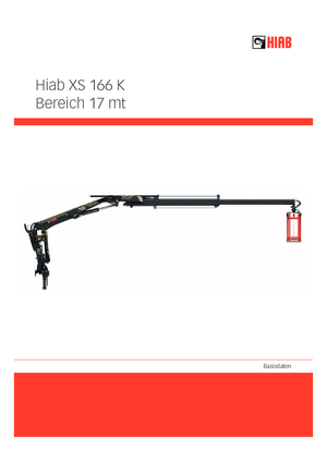 Hydrauliczne żurawie do załadunku Hiab XS 166 K-2 HIPRO CD