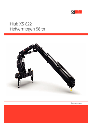 Hydrauliczne żurawie do załadunku Hiab XS 622 EP-4 HIPRO
