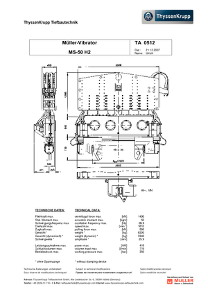 Wibromłoty Müller MS 50 H 2