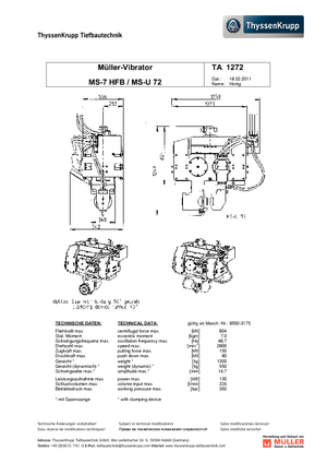 Wibromłoty Müller MS 7 HFB