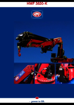 Hydrauliczne żurawie do załadunku HMF 3820 K 5