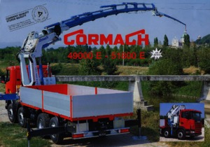 Hydrauliczne żurawie do załadunku Cormach 51800 E 8 F A.S.C. Plus