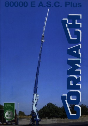 Hydrauliczne żurawie do załadunku Cormach 80000 E 3