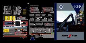 Hydrauliczne żurawie do załadunku Amco Veba 929-8 S