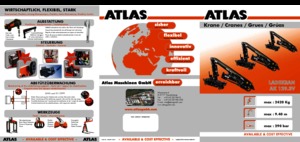 Hydrauliczne żurawie do załadunku Atlas AK 129.3 V A11