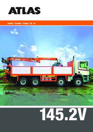 Hydrauliczne żurawie do załadunku Atlas AK 145.2 V A12