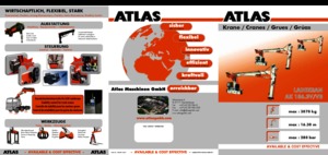 Hydrauliczne żurawie do załadunku Atlas AK 186.3 V A13L