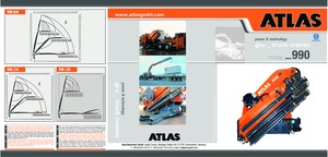 Hydrauliczne żurawie do załadunku Atlas AK 990.6