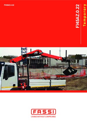 Hydrauliczne żurawie do załadunku Fassi F 145 AZ 0.22 active