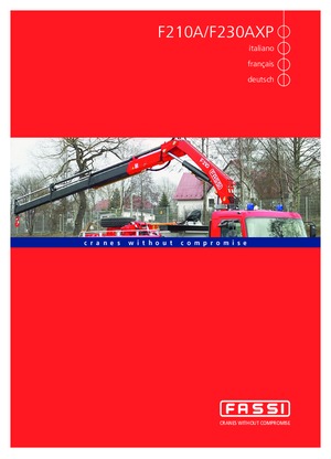 Hydrauliczne żurawie do załadunku Fassi F 210 A 23