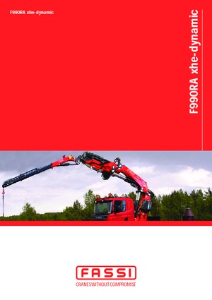 Hydrauliczne żurawie do załadunku Fassi F 990 RA 2.28 xhe-dynamic