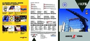 Hydrauliczne żurawie do załadunku Amco Veba VR75-10 S 