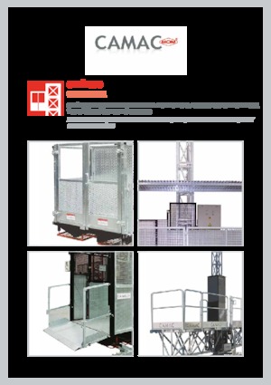 Wciągniki i wciągarki przemysłowe CAMAC ECP-500/120