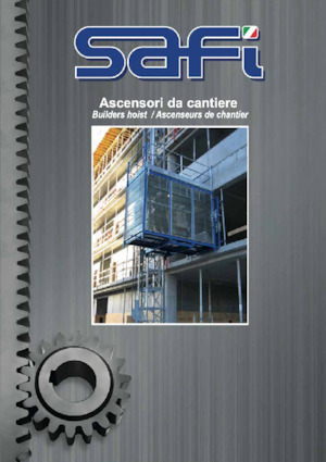 Wciągniki i wciągarki przemysłowe Safi JUNIOR AS MONOF