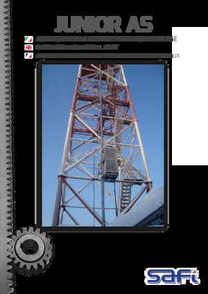 Wciągniki i wciągarki przemysłowe Safi JUNIOR AS