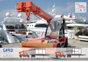 Przemysłowe żurawie samojezdne Sard D 100