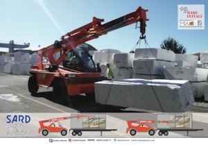 Przemysłowe żurawie samojezdne Sard D 150