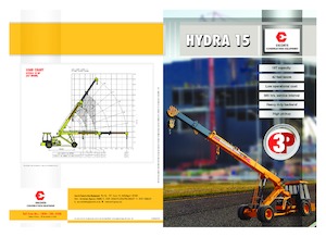 Przemysłowe żurawie samojezdne Escorts Hydra 15