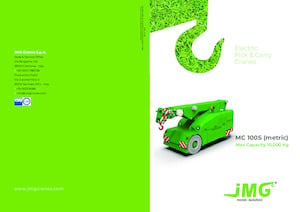 Przemysłowe żurawie samojezdne JMG MC 100S