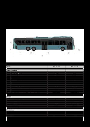 Autobusy międzymiastowe Volvo Buses 8900 Electric