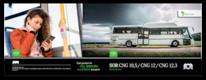Autobusy międzymiastowe SOR CNG 12,3