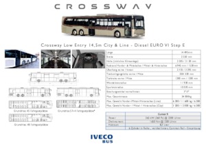 Autobusy międzymiastowe Iveco Crossway LE Line 14,5m 