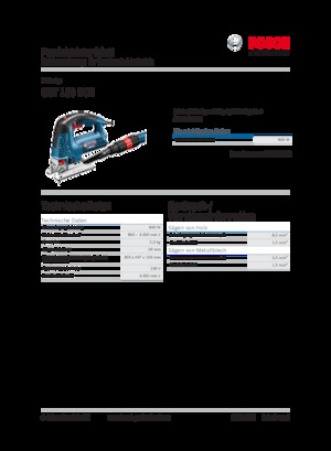 Wyrzynarki Bosch GST 160 BCE