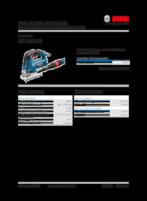 Wyrzynarki Bosch GST 160 BCE