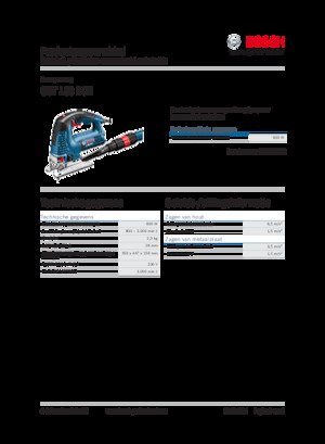 Wyrzynarki Bosch GST 160 BCE