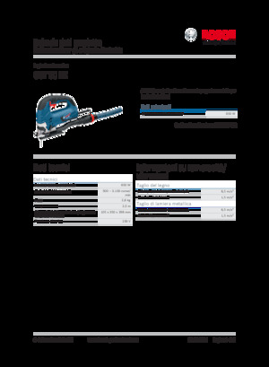 Wyrzynarki Bosch GST 90 BE