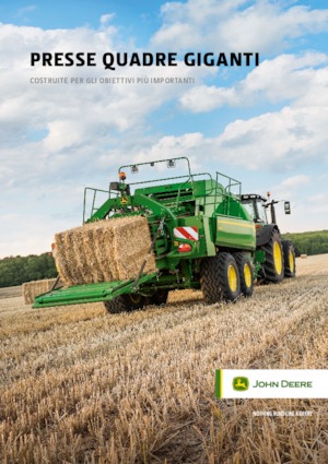 Prasa kostkująca John Deere L624